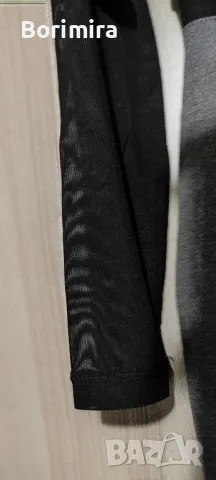 Рокля трико с тюл, снимка 3 - Рокли - 48936241