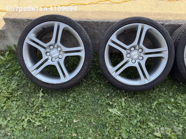 Гуми с джанти 17” Seat 5x100, снимка 3 - Гуми и джанти - 55749106