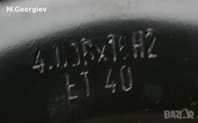 ЧИСТО НОВА ОРИГИНАЛНА РЕЗЕРВНА ДЖАНТА С ГУМА DUNLOP MERCEDES ML-164, 166 и GL  с РАЗМЕР:T 155/90D18 , снимка 9 - Гуми и джанти - 33925432