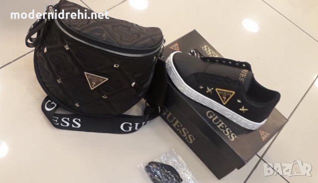 Дамски спортни обувки и чанта Guess код 85, снимка 1 - Дамски ежедневни обувки - 29130215