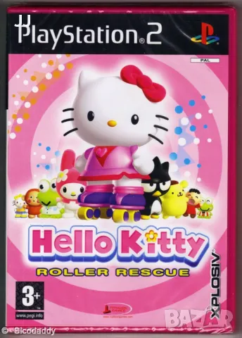 PS2 Hello Kitty Roller Rescue 10лв.PS2 Игра за PS2 PlayStation 2, снимка 1