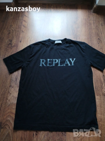 replay - страхотна мъжка тениска M, снимка 6 - Тениски - 53910601