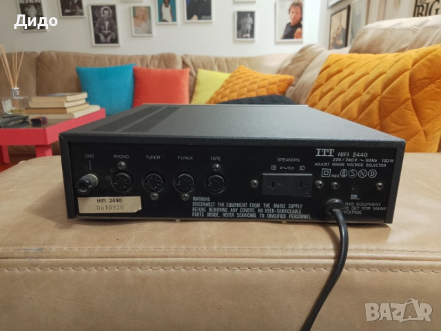ITT 2440 / Усилвател , снимка 4 - Ресийвъри, усилватели, смесителни пултове - 52706817