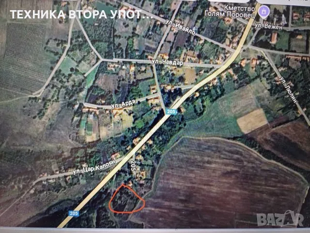 продавам двор 5 дк в С. Голям Поровец , снимка 3 - Парцели - 46661816