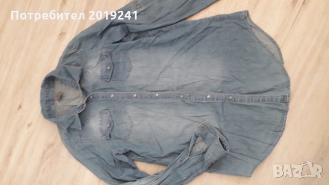 Синя дънкова риза Vero Moda 