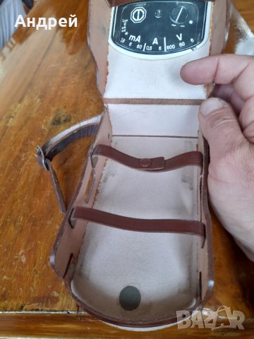 Стар калъф от измервателен уред Metravo, снимка 5 - Други ценни предмети - 35323030