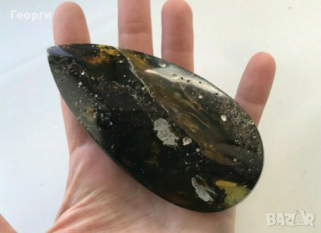 Голям красив природен Балтийски кехлибар  84.31 грама., снимка 3 - Други - 29417227