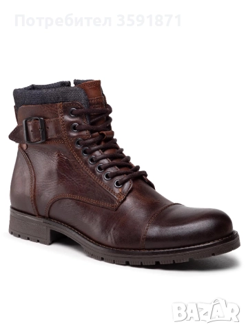 Ботуши Jack & Jones Jfwalbany, снимка 2 - Мъжки ботуши - 52383409