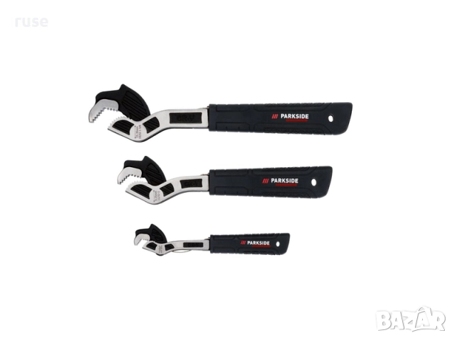 НОВИ! Комплект гаечни ключове регулируеми Parkside Performance, снимка 2 - Други инструменти - 51694398