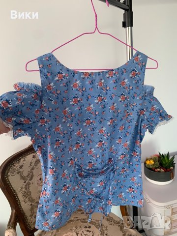 Блуза в размер М, снимка 13 - Блузи с дълъг ръкав и пуловери - 44479041