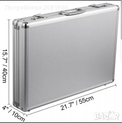 Набор пробни стъкла 266 бр с алуминиев куфар , снимка 9 - Уреди за диагностика - 39303197