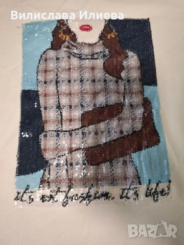 Блузка на Lucy размер М, снимка 2 - Тениски - 53946241