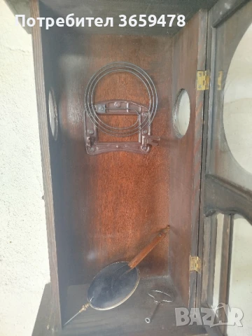 Стар стенен английски часовник, снимка 8 - Стенни часовници - 51396915