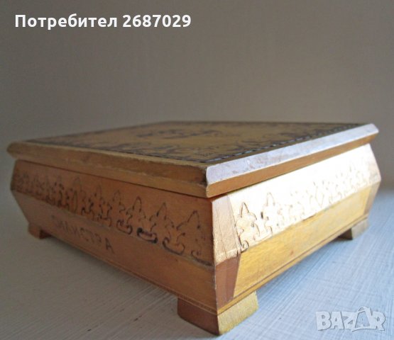чудесна дървена кутия, дърво, снимка 10 - Други - 31812495