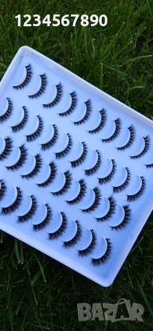 3D Мигли 20 чифта в кутия , снимка 3 - Други - 54350759