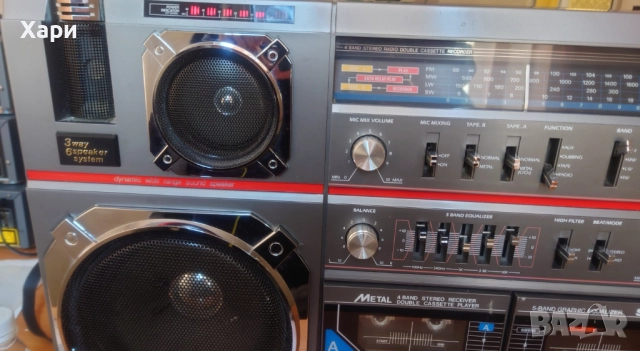 Радиокасетофон ICS STR-5091, снимка 2 - Радиокасетофони, транзистори - 52372382