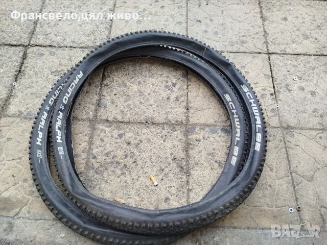 26 цола гуми за велосипед колело schwalbe racing ralh , снимка 1
