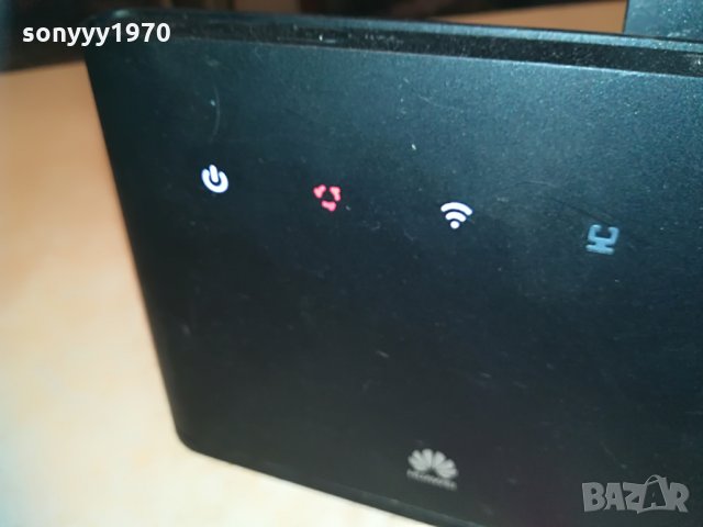 Huawei b-311-221-A1-рутер за сим карта с 1 антенa+адаптер, снимка 5 - Рутери - 29933097