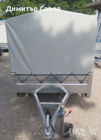 Туристическо ремарке REPO RPP с брезент и шпригли до 750kg., снимка 3 - Ремаркета - 52008531