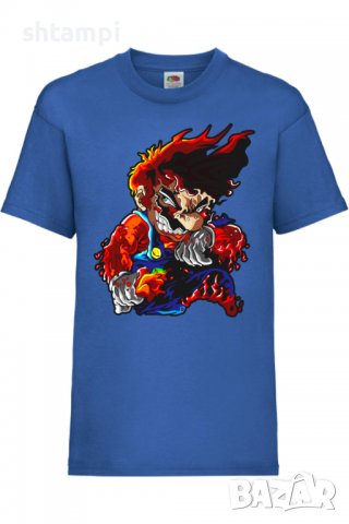 Детска тениска Mario Flame Игра,Изненада,Подарък,Празник,Повод, снимка 8 - Детски тениски и потници - 37436679