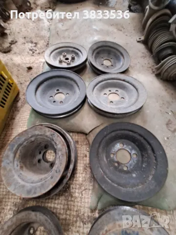 Ролки (шайби) за колянов вал , и водна помпа + хидравлична Vw Golf Mk2, снимка 10 - Части - 49921870