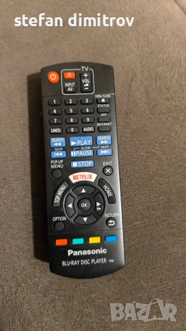 Panasonic N2QAYB001029 Remote Control for DMP-BD83, DMP-BP83EB-K, DMPBD83EB 