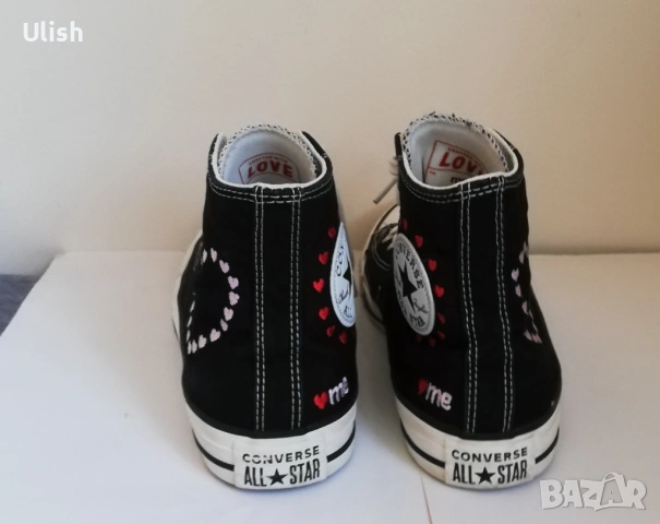 Дамски кецове обувки Converse Chuck Taylor All Star, снимка 4 - Маратонки - 54361972