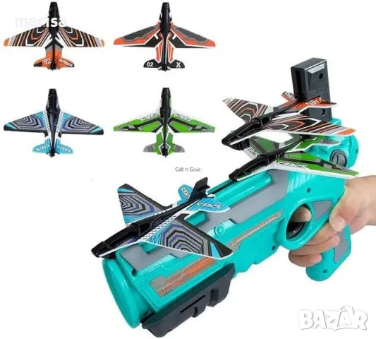 Пистолет със самолети 4 броя Air Battle Код: 666-1/05634/15197, снимка 3 - Други - 50162849