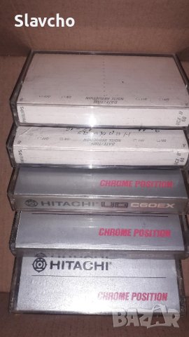 Аудио касети 5 броя/ Hitachi UD60EX/ Philips UCX60 Chrome Position, снимка 7 - Аудио касети - 44444395