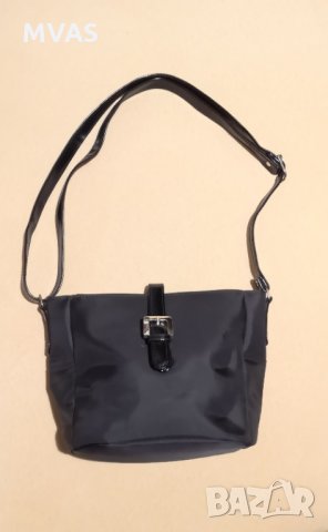 Нова дамска малка черна чанта за рамо