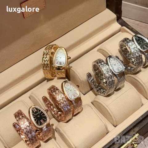 Дамски часовник BVLGARI Serpenti с кварцов механизъм, снимка 6 - Дамски - 50953829