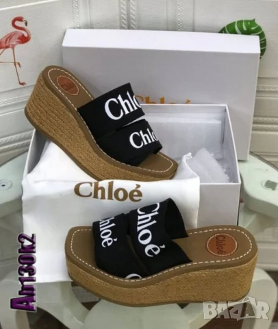 чехли на платформа chloe , снимка 2 - Чехли - 50999776