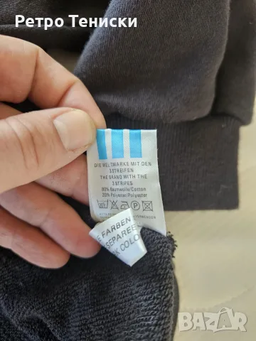 Суичър adidas — Мъже размер S Черно, снимка 9 - Тениски - 56313244