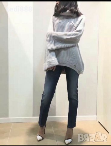 Разпродажба Нов сив пуловер
