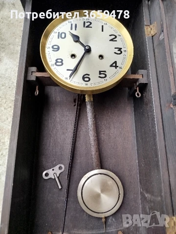 Стар стенен часовник , снимка 7 - Антикварни и старинни предмети - 51422421