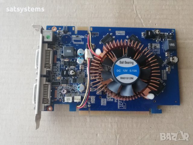 Видео карта NVidia GeForce Galaxy 9500 GT 256MB GDDR3 128bit PCI-E
