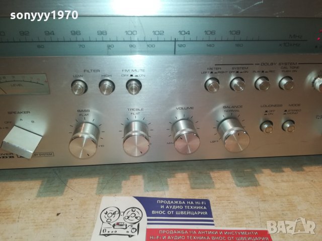 akai aa-1020db stereo receiver-made in japan-внос switzerland, снимка 6 - Ресийвъри, усилватели, смесителни пултове - 30138806