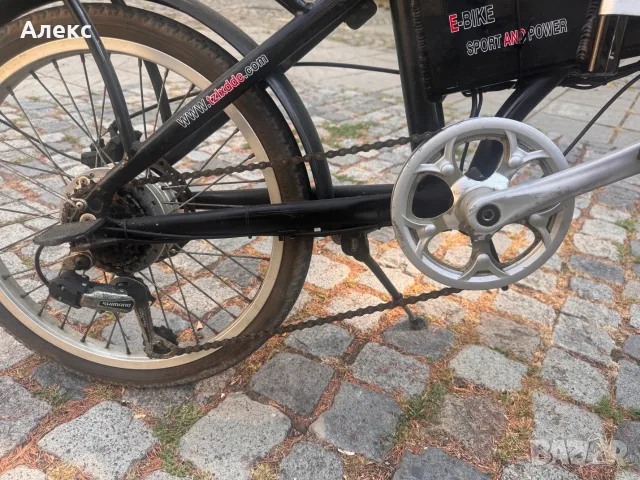 електрически велосипед Сгъваем  LvXing (48V / 9Ah, Shimano, дискови спирачки), снимка 6 - Велосипеди - 55967978