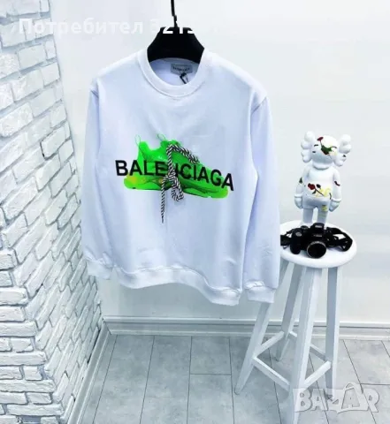 НОВА Мъжка блуза с дълъг ръкав Balenciaga