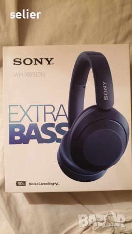 Sony-wh -xb910n -слушалки за музика Слушалките са купувани от Америка за 250 долара Ползвани са един