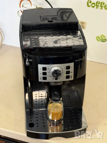 Кафемашина кафе автомат delonghi magnifica S с гаранция, снимка 3 - Кафемашини - 54131828
