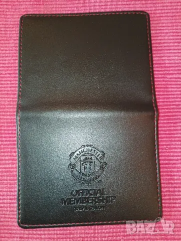 Картодържач, портфейл Manchester United. , снимка 6 - Портфейли, портмонета - 48523936