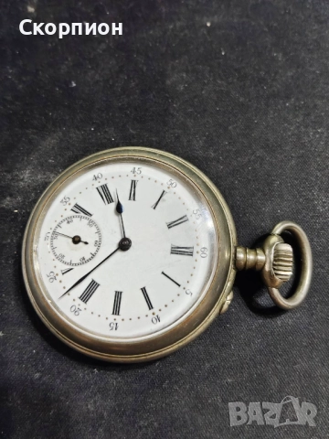 Швейцарски джобен часовник 1925г. - Класика в жанра - ПРОМОЦИЯ, снимка 16 - Джобни - 49241450