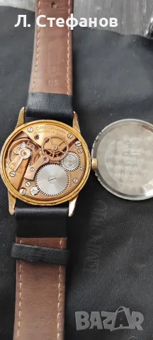 Omega 17jewels cal. 285 gold plated 20mic , снимка 9 - Мъжки - 56276127