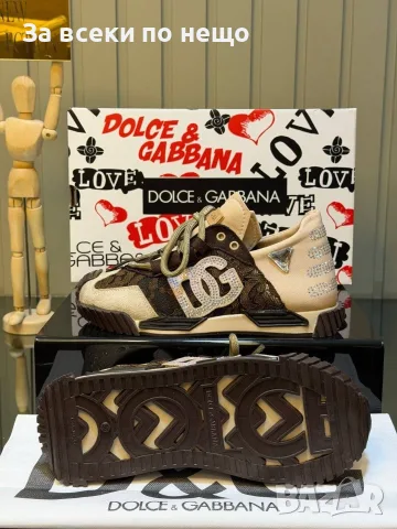 Dolce&Gabbana Дамски Маратонки👟Дамски Спортни Обувки Долче И Габана - Различни Цветове Код E120, снимка 2 - Маратонки - 55798356