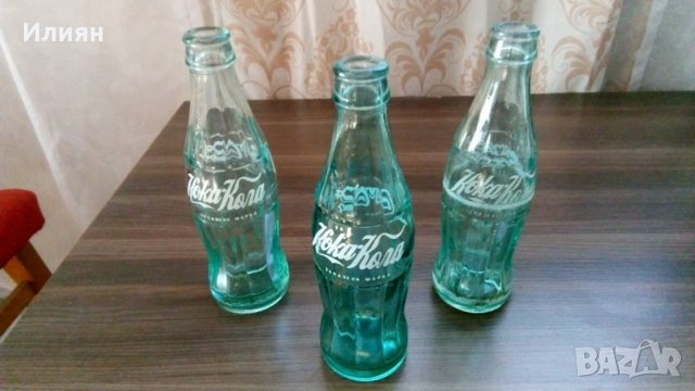 Бутилки Кока Кола от 80-те, снимка 2 - Колекции - 31314327