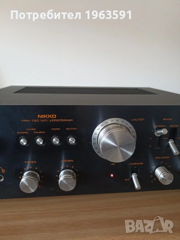 усилвател NIKKO TRM 750, снимка 3 - Ресийвъри, усилватели, смесителни пултове - 53111509