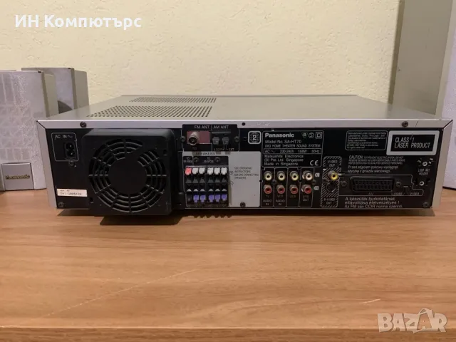 Продавам DVD ресийвър Panasonic SC-HT70, снимка 6 - Аудиосистеми - 49365420