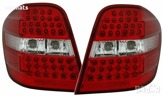 Диодни стопове за Mercedes ML W164 (2005-2011) - хром