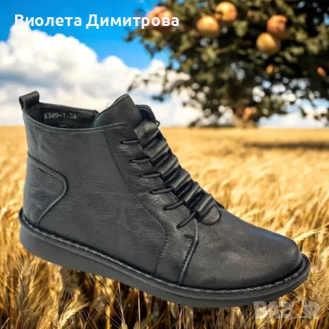 Дамски зимни боти, шити и лепени с номера от 36 до 42